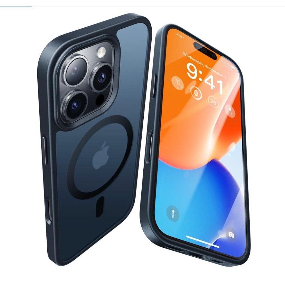 2 OPXYL CASE For SmartPhone Black Magnetic for iPhone 16 Pro Case